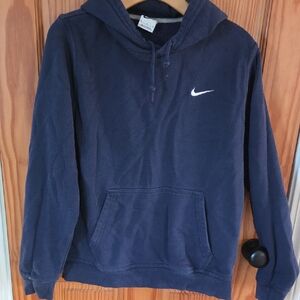 Nike Men's Navy Blue Hoodie